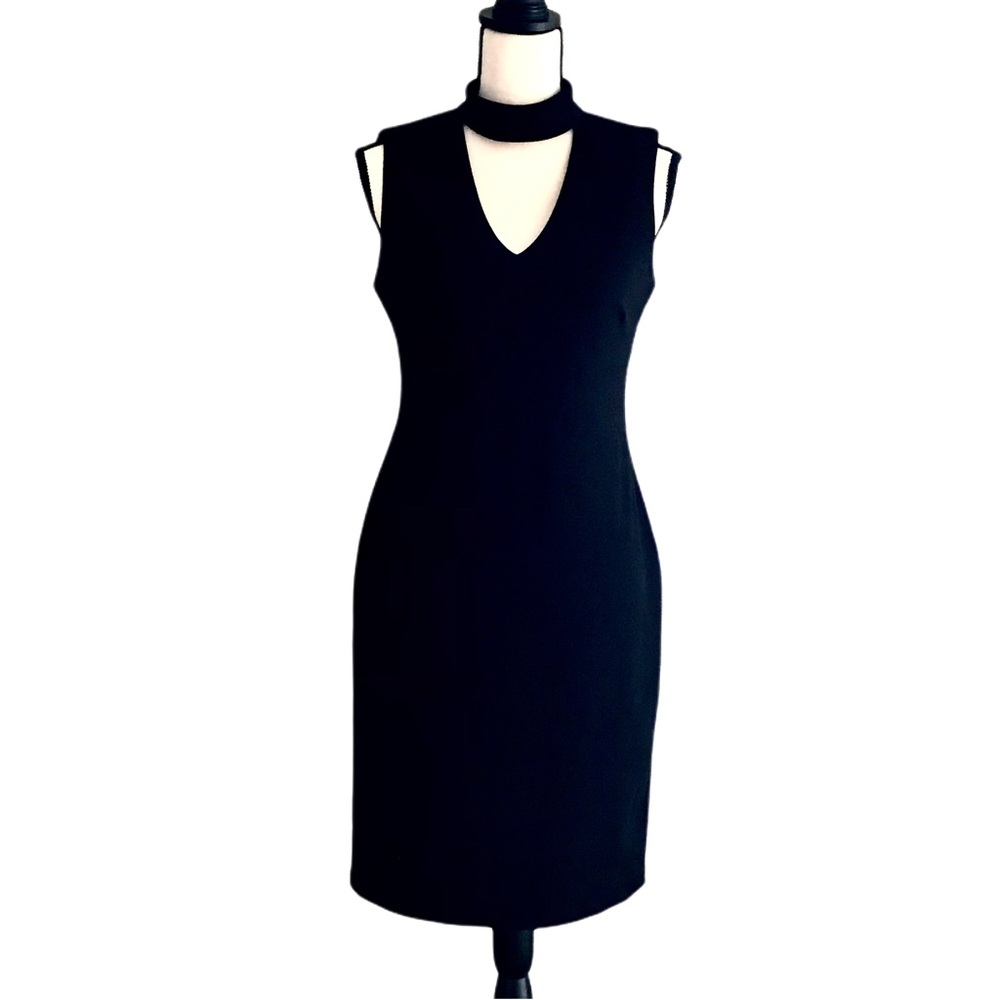 Calvin Klein Choker Cocktail Dress